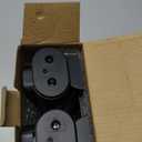 Shampoo and Conditioner Dispenser,Unisense Shower Soap Dispenser 2 Chamber No Drill Wall-Mounted Shampoo Dispenser for Shower Wall Mounted Shower Dispenser for Bathroom Hotel Large Capacity,Black