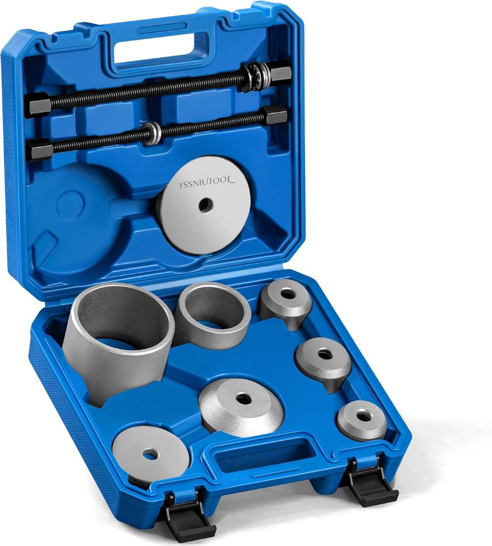 Bushing Press Kit Compatible with Volkswagen Audi Special Chassis Lining disassembly Tool, Rear axle Lower Support Swing arm Iron Sleeve Rubber Sleeve Replacement Tool