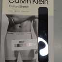 Calvin Klein Men's Cotton Stretch 3-Pack Boxer Brief, Small