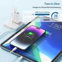 USB C Fast Charger Block,USB C Charging Block 2-Pack Type C 2in1 Dual Ports Plug Wall Charger, Fast Type C Charger for iPhone 17 Pro Max/17 Pro/17 Air/16 Pro Max/15/14/13/12/11/Xs Max/XR/X,iPad