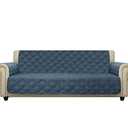 Sofa Cover Furniture Protector Sofa Slipcover for Children, Pets for Leather Couch (Blue, 68")