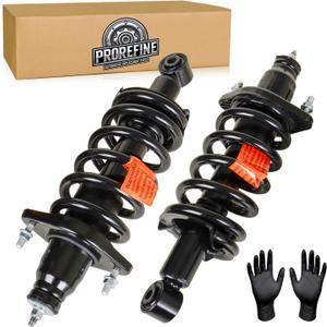 Upgraded Rear Strut Shock Assembly w/Coil Spring Compatible with Honda CR-V 2007-2011 (2.4L 4WD AWD FWD) Replace 1345688L 1345688R
