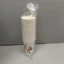 Christmas Coffee Cups 12 oz 120 Pack Corrugated Insulated Ripple Wall Disposable Paper Coffee Cups 12oz, To Go for Hot Beverage or Cold Drinks Office/Home/Cafe/Party/Travel