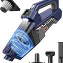 JONYJ Handheld Vacuum Cordless, 16000PA High Power Car Vacuum Cleaner, Portable Hand Held Vacuum Cleaner with LED Light & Multi-Nozzles, Dust Buster Rechargeable for Home, Car, Office, Pet