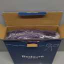 Bedsure Wearable Blanket Hoodie, Long Hooded Blanket Sweatshirt as Christmas Birthday Gifts for Men, Cozy Sherpa Hoodie for Adult, Oversize, Dark Purple