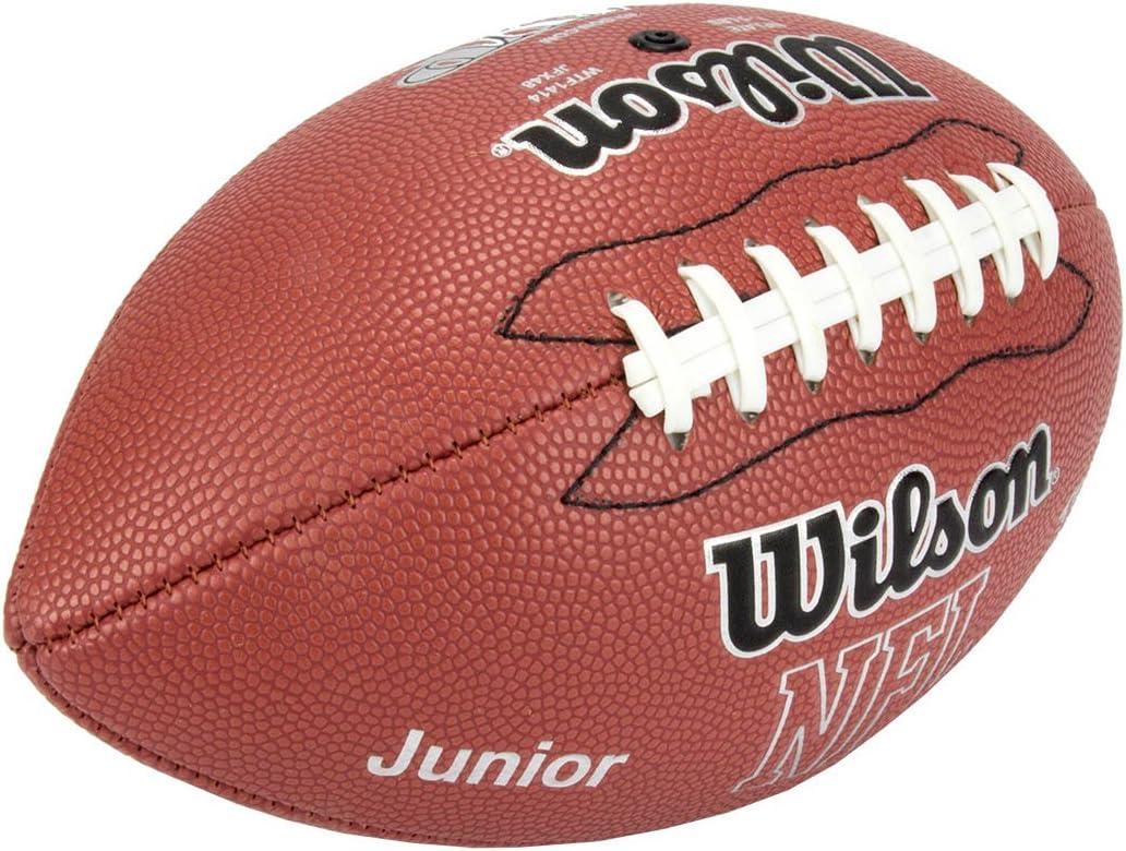 WILSON NFL MVP Footballs (Junior Size, Brown)