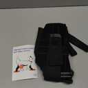 Pawfun Dog Knee Brace for Torn ACL Hind Leg, Adjustable Dog Leg Braces for Back Leg with 4 Metal Stabilizers Helps with Torn CCL, Luxating Patella, Ligament Injuries, Hip Dysplasia, Large Black