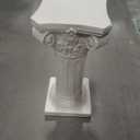 1 Pack 21.7 Inches Roman Column Pedestal Pillar Classical Wedding Greek Pillar for Indoor Outdoor Garden Birthday Party Decor or Display Pedestal Stand for Plants and Sculptures (Elegant)