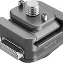 SmallRig HawkLock H21 Universal Quick Release Mount Plate Kit, Dual-Direction QR-Slide NATO Rail with Anti-Deflection 1/4"-20 Screw, Load up to 5kg / 11lb for Cameras, Monitors, Action Cameras - 4491