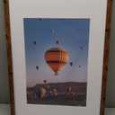 A2 Picture Frame With A3 Mat, Display 11.7x16.5 Inch A3 With Mat Or 16.5x23.4 Inch A2 Without, Wood 16.5 By 23.4 Photo Frame, 16.5 x 23.4 Frame For Wall Hanging, Deep Brown