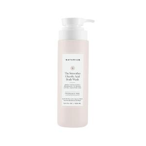 Naturium The Smoother Glycolic Acid Exfoliating Body Wash, Soft & Smoothing Cleanser, 16.9 oz