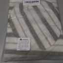 2 x Reusable Bread Bags for Homemade Bread with Proofing Bowl Cover Set, BPA-Free TPU Lining for Sourdough Loaf, Freezer Bread Storage Bag (Gray-green stripes)