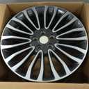 18inch Single 18x8 Machined Charcoal Wheel Rims Fit for Ford Fusion 2017 2018 OEM Design Replacement Rim