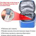Medical Cold Therapy System Ice Machine Cryotherapy Freeze Kit with Universal Pad for Pain Relief Knee Shoulder Ankle Back Hip Leg Injury Recovery (L)