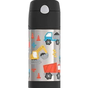 THERMOS FUNTAINER 12 Ounce Stainless Steel Vacuum Insulated Water Bottle with Lid