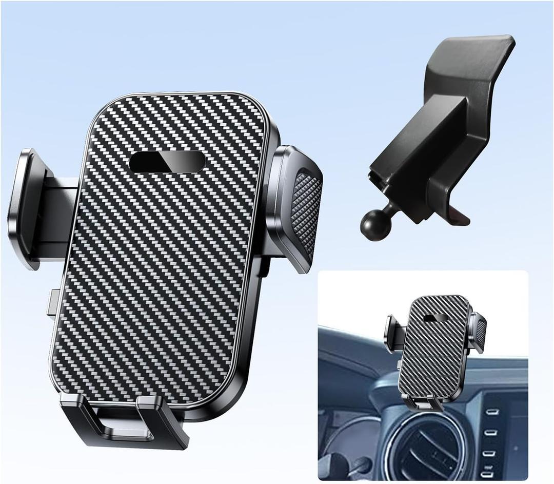 Car Phone Holder for Toyota Tacoma 2016-2022 Accessories,Ultra-Stable Clip with Anti-Shake,360° Rotation Smart Phone Mount