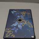 Rotating Case for iPad 9.7 inch 6th/5th (2018/2017), and iPad Air 2 with Auto Sleep/Wake,Blue Butterfly