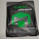 Compression Knee Brace for Women & Men, Workout, Sports, Daily Knee Compression Sleeve for Maximum Knee Pain Support & Fast Recovery1-Pack with Removable Adjustable Straps Knee Brace(XX-Large)