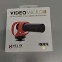 RØDE VideoMicro II UltraCompact OnCamera Shotgun Microphone for Recording Audio with a Camera or Mobile Device