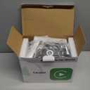 Wireless Double Din Car Stereo Works with Apple Carplay,7 Inch HD 1024 * 600 Touchscreen with Bluetooth 5.1,FM Car Radio,GPS Navigation,Backup Camera,Android Auto,Voice Control,USB/AUX/TF/SWC