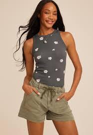 24/7 Flawless Floral V Neck Tank Top | maurices - XL