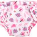 3 Pcs Baby Doll Diapers Underwear for 14-18 Inch Dolls, Colorful Cartoon Pattern Design Doll AccessoriesSuitable for Baby Girls