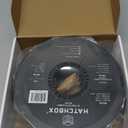 HATCHBOX PETG 3D Printer Filament, Dimensional Accuracy +/- 0.03 mm, 1 kg Spool, 1.75 mm, Black