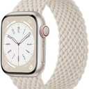 Zedoli Braided Solo Loop Compatible with Apple Watch Band 38mm 40mm 41mm 42mm 44mm 45mm 46mm 49mm Women Men,Stretchy Nylon Sport Elastic Strap for iWatch Series 10 9 8 7 6 5 4 3 2 1 SE Ultra/Ultra 2