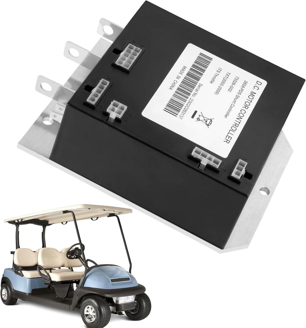 36V 350 Amp PDS Shunt Speed Controller Compatible with 2000-2009 EZGO TXT Golf Carts Curtis, Golf Cart Motor Controller Replace 73326-G02 73326G02 73326G03 73326G04 73326G05 73326G06 73326G07 73326G08