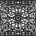 Calloway Mills AZ900223048 Gatsby Rubber Doormat, 30" x 48", Black