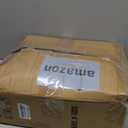 Kitstorack Shoe Rack, 4 Tier Shoe Organizer for 9-12 Pairs of Shoes, with 2 Drawers, 3 Fabric Shelves and Wooden Top, Shoe Rack for Closet Entryway, Rustic Brown