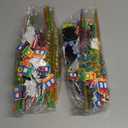 CHSLtmxq Train Party Favors 122PCS Slap Bracelets DIY Stickers Drinking Straw Keychains Pull-back Vehicle for People Car Theme Birthday Party Car Theme Birthday Party