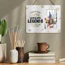 Coworker Gifts for Women Men, Retirement Picture Frame, I Work with Absolute Legends, 4x6 Inch Photo