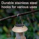 Camping Light with Stand - Rechargeable Kids Camping Lantern, LED Decorative Lights, Solar and USB-C Charging, 3 Lighting Modes, 1200mAh Battery, for Home Decor, Outdoor Camping, and Festival Parties