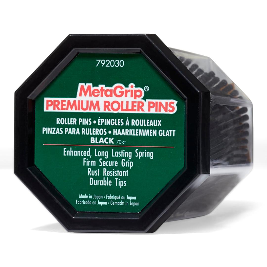 MetaGrip Black Premium Roller Pins Black