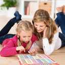 4 x Multiplication Chart 2pcs Multiplication Table Chart Poster Math Posters for Elementary School Multiplication and Division Flash Cards Learning Posters Back to School Supplies Classroom Decor(17"*22")