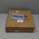 Round Side Table, Small Drink Table for Small Spaces, Modern Accent Nightstand with Solid Wood Leg for Living Room, Bedroom, Corners, and Office (Rustic Brown)