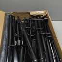 AILBTON 8 Pack 10Ft String Light Poles,Light Poles for Outside String Lights,Outdoor Light Poles with Fork,Metal Pole Stand for Patio,Backyard,Deck