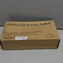 Li & Zhao Universal Stroller Snack Tray Attachment - Universal Snack Tray for Cloud Cup Holder Tray Stroller Tray Attachment Plastic Accessories for Baby,Toddler(Beige)