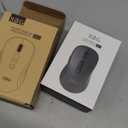 XBG B15pro Wireless Bluetooth Mouse, Bluetooth 5.0/4.0 & 2.4G Tri-Mode, Type-C Rechargeable with LED Screen Display, Ergonomic Silent Click for Laptop/PC/Tablet, Multi-Device & Office Use