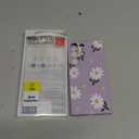 for Samsung Galaxy S23 Ultra Case, Butterfly Flowers Anti Slip Shockproof Soft Silicone Protector Phone Cover for Galaxy S23 Ultra, Daisy Purple