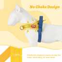 Yellow Dog Harness Escape Proof No Pull Soft Padded Lightweight Vest Medium Sized Dog - Reflective No Choke Harness with Front Clip, Adjustable Step in Breathable Mesh Harness, L