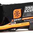 Spektrum Smart RC LiPo Battery Pack: 2200mAh 4S 14.8V 30C with IC3 Connector (EC3 Compatible), SPMX22004S30, Black