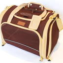 Large Cat Carrier Soft Dog Carrier for Small Dogs Pet Bag Carriers for Cat Dog Travel Bag Large Small Dog Puppy Kitten Rabbit Bunny Airline Approved for Traveling (M Brown)