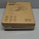 HOSPAN Collapsible Foot Spa with Heat, Bubble, Red Light, and Temperature Control, Foot Bath Massager with 8 Shiatsu Massage Rollers, Pedicure Foot Spa for Relaxation and Stress Relief (Gray)