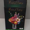 Rongmeiz Flower Bouquet Building Kit, 762 PCS Eternal Flower Arrangement with Rose, Lily, Lavender & More, DIY Home Decor Set, for Christmas Day, Building Blocks for Adults & Kids Ages 6+