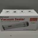 Compact Vacuum Sealer for Food (Vacuum Sealer Machine + 30 Reusable Vacuum Bags), Powerful Handheld Vacuum Sealer Machine, Seal Food 6X Fresh Longer, Portable & Wireless, Easy-Clean