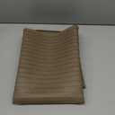 XXL Extra Large Silicone Cat Litter Trapping Mat for Scatter Control, 40"x30"(100cmx75cm) Waterproof Kitty Litter Box mat for Floor, Soft on Kitty Paws, Easy to Clean, Light Brown
