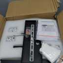 Black Crystal Wall Sconce, Modern 4-Tiers K9 Clear Crystal Wall Light Bedside Wall Mount Lamp for Living Room Bedroom Mirror Dining Room Hallway Foyer Lighting Fixture