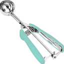 Ice Cream Scoop, 18/8 Stainless Steel Cookie Scoop, Cookie Scoops for Baking, 1.5 Tbsp/ 23ml/ 0.7 oz Cookie Dough Scoop, Ice Cream Scooper with Trigger Release, Cookie Scooper for Baking (Mint Green)